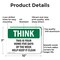 Signmission Safety Culture Sign, 10 in Width, Aluminum, Rectangle OS-2PACK-TS-A-710-L-11833 - alternate 7